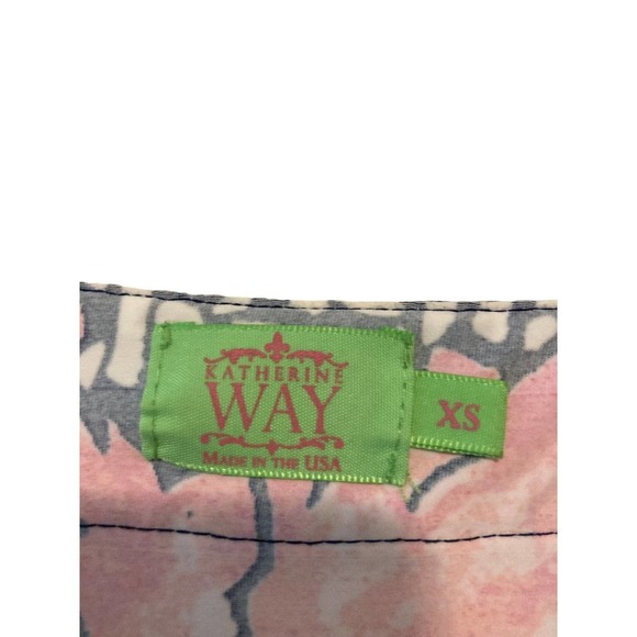 Katherine Way Pink Black and White Elephant Patterned Tunic - XS - Picture 3 of 4